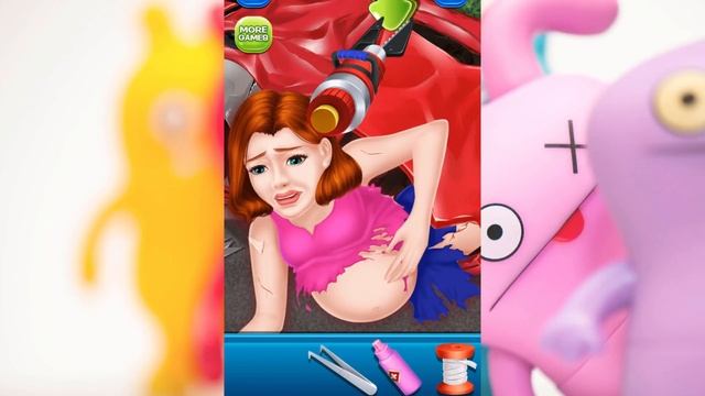 Pregnant Mommy Rescue - Mommy trapped in the car! Android Gameplay смотреть онлайн