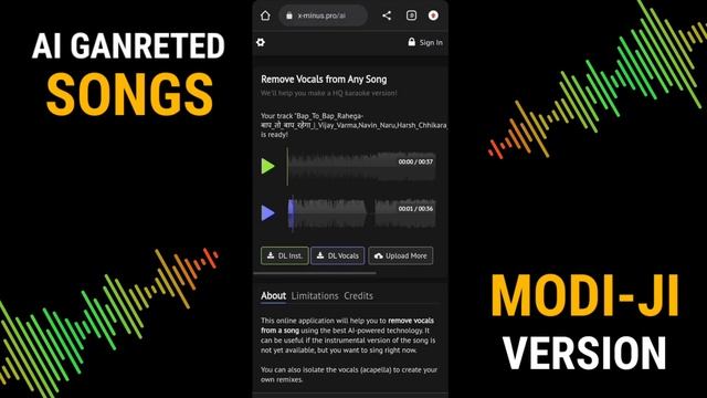 How To Make Modi Ji Voice Ai Song | Mobile se modi ji ki aawaj main song kaise banaye | Modi ai son смотреть онлайн