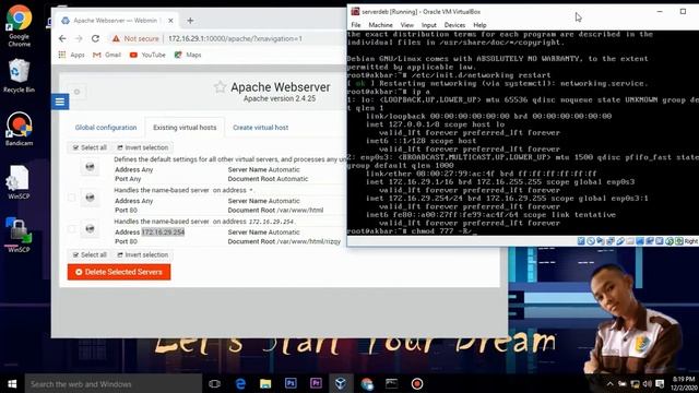Konfigurasi IP Address, Domain, Database dan Install Wordpress dengan Webmin di Server Debian 9 смотреть онлайн