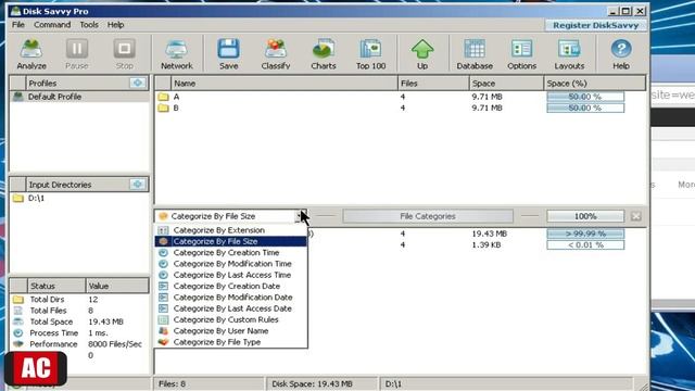 Analyze Disk Usage on Windows-Disk Savvy Pro (1/2) смотреть онлайн