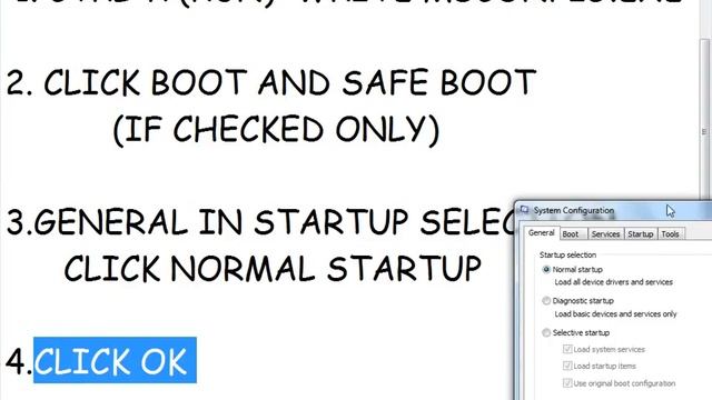 how to disable safe mode in win.7,8,etc смотреть онлайн
