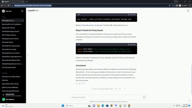 pip install error retrying after connection broken смотреть онлайн