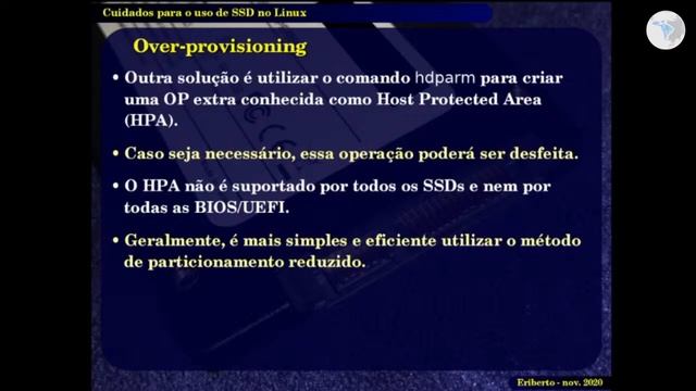Cuidados para o uso de SSD no Linux - Palco Infraestrutura e ADM de Sistemas #Latinoware #Itaipu смотреть онлайн