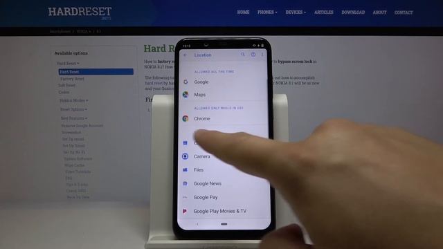How to Manage App Permissions in NOKIA 8.1 – Apps Settings смотреть онлайн