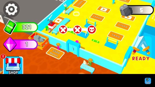 Weapon Master 3D - Gameplay Walkthrough Part 1 Tutorial Stickman Army Commander (iOS,Android) смотреть онлайн