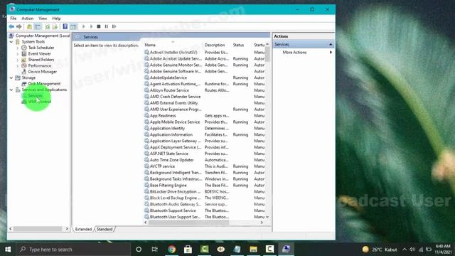 Windows 10 Home : How to Start or Stop Game DVR and Broadcast User Service смотреть онлайн