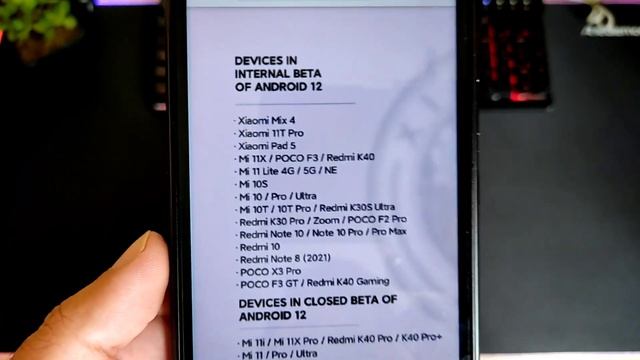 LISTA ACTUAL ANDROID 12 PARA XIAOMI!!! POCO X3 PRO YA LO TIENE? REDMI NOTE 8 2021 TAMBIÉN!!!! смотреть онлайн