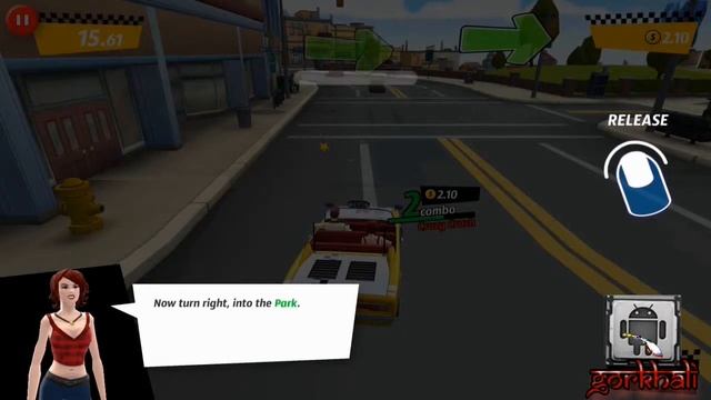 Crazy Taxi City Rush Apk+OBB Mod v1.2.1 (Unlimited Money)  With Gameplay