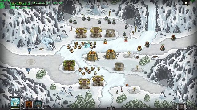 Kingdom Rush Gameplay PC Full HD on Steam - Bonus Stage: Glacial Heights WalkThrough - Shadowplay смотреть онлайн