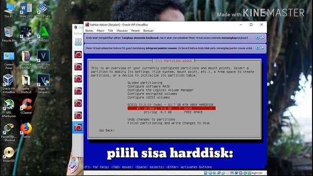 Tutorial instalasi Debian di Virtual Box смотреть онлайн