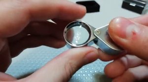 Карманная лупа складная модель «MG55367»