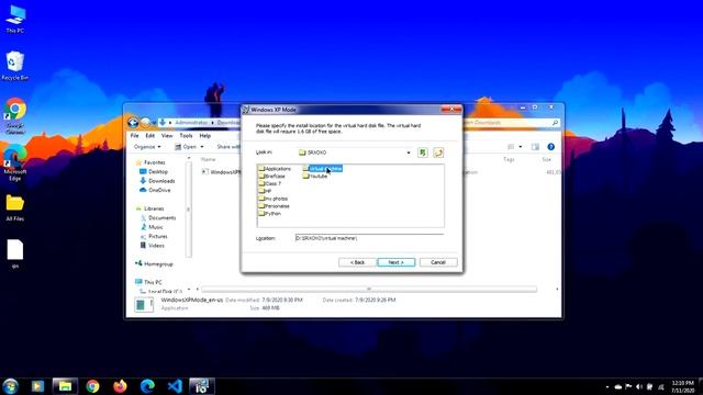 How to install Windows XP mode in Windows virtual PC смотреть онлайн