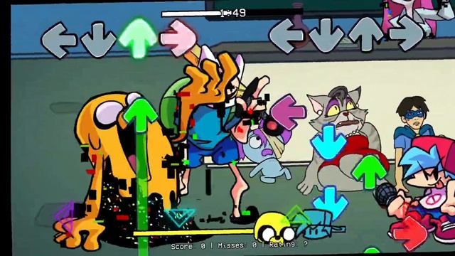 Friday Night Funkin Pibby Corrupted Songs CN Takeover Style Mod Android Port смотреть онлайн