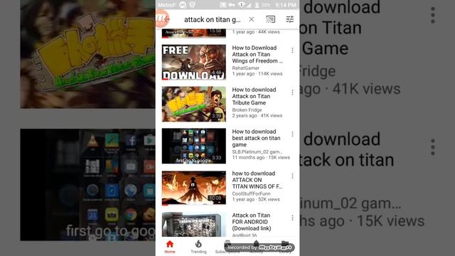 Attack on titan game android смотреть онлайн