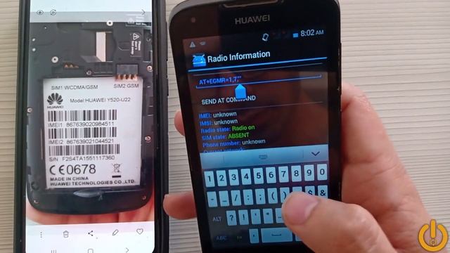Huawei Y520-U22 Repair IMEI Without PC - Tutorial смотреть онлайн