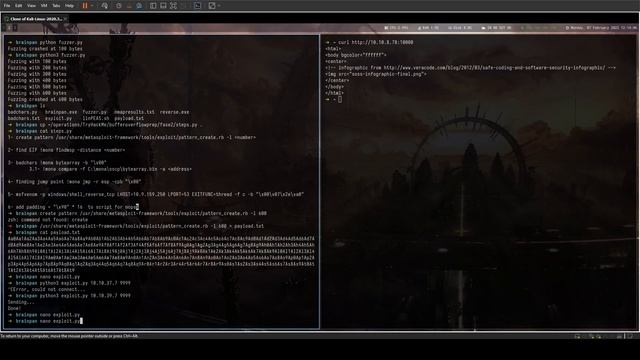 THM Brainpan | Creating an exploit to buffer overflow and Privilege Escalation to root смотреть онлайн
