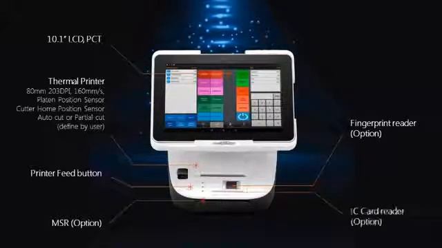 Partner PAT 120 Windows Android Portable POS Terminal смотреть онлайн
