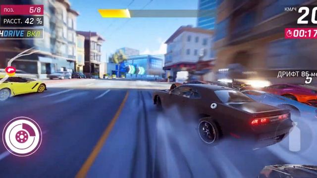 ASPHALT 9. АСФАЛЬТ 9. Dodge CHALLENGER SRT8. 13. САН-ФРАНЦИСКО. СТРИТ-РЕЙСИНГ. смотреть онлайн