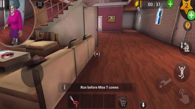 Scary Teacher 3D New Update! New Mini Games Ruin the Parcel And Rat Attack смотреть онлайн