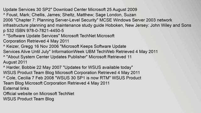 Windows Server Update Services смотреть онлайн