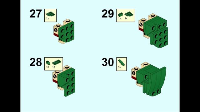LEGO CREATOR 31058 Alternative Build смотреть онлайн