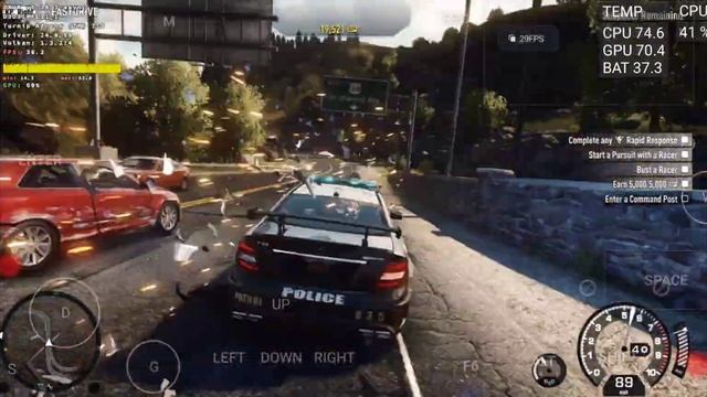 Test Nubia Red Magic 9 Pro: Need for Speed: Rivals mobox Wow64 (Snapdragon 8 Gen 3) Medium 30 FPS смотреть онлайн