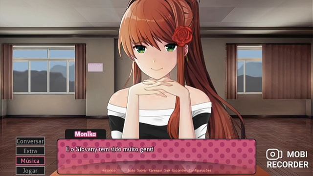 Monika After Story. Monika explica nosso relacionamento. смотреть онлайн
