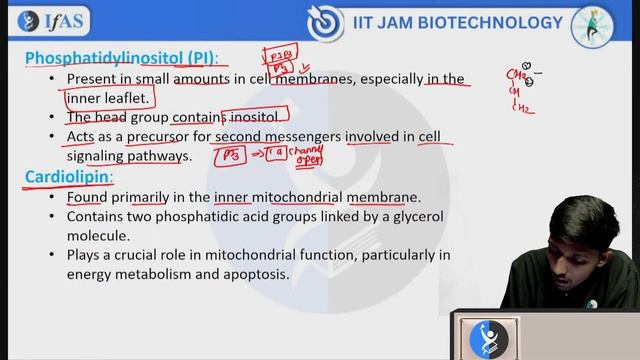 Cell Membrane Structure & Function | Cell Biology | Biotechnology | IIT JAM 2025 | L-03 | IFAS смотреть онлайн