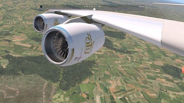 X-plane 11 airbus a380 800 trent 900 engine sound takeoff from toronto and landing to toronto смотреть онлайн