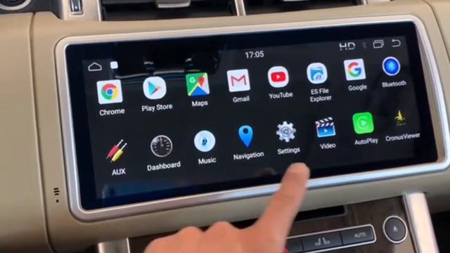 12.3" Portable Fix Android Carplay DSP System For Range Rover Vogue 2013-17 L405 #rangerover смотреть онлайн