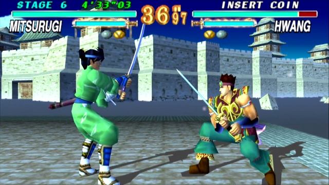 Soul Blade | Mitsurugi | Story Mode | PS1[Duckstation] 4K Wide-screen Gameplay. смотреть онлайн