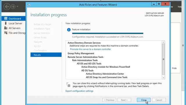 20410C_Mod2_Lab_E2-Installing a Domain controller by Using IFM смотреть онлайн