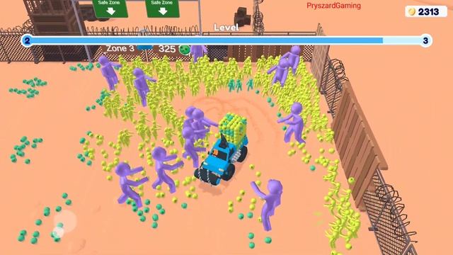 Zombie Grind - Gameplay Walkthrough Part 2 Zombie Defense Hyper Survive Game (Android, iOS) смотреть онлайн