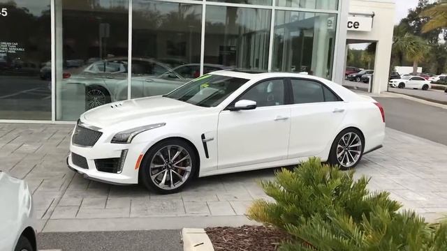2017 CADILLAC CTS-V Sedan Sedan #MC86691A @ BMW Of Ocala 352-861-0234