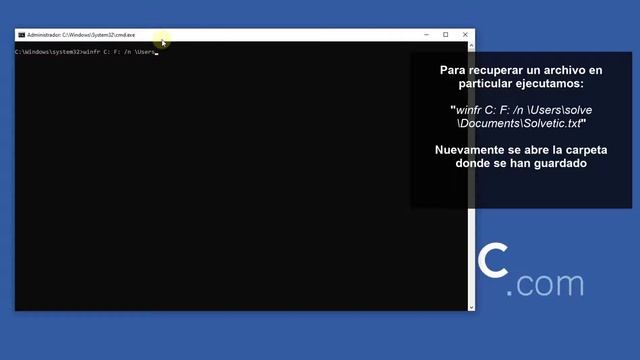 🔄 Windows File Recovery: RECUPERAR ARCHIVOS BORRADOS Windows 10 GRATIS смотреть онлайн