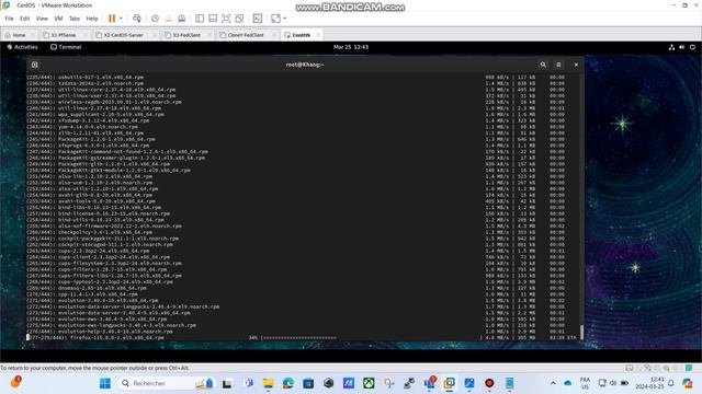 Installing Centos on VMware Workstation part-3 смотреть онлайн