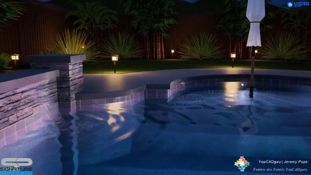BEST Swimming Pool Layout & Design | Elegant | Stylish | Relaxing | Fun | Stone | Fedora Ave Family смотреть онлайн