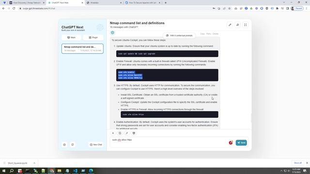NMAP on Ubuntu. Breaking Cockpit We Portal смотреть онлайн