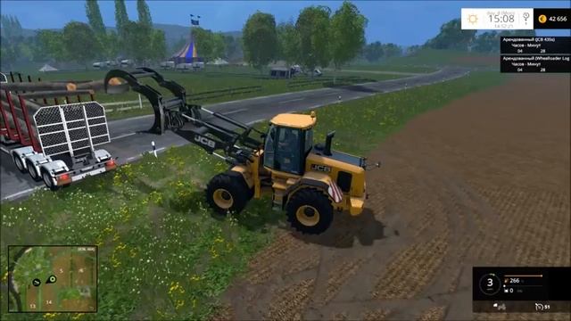 Farming Simulator 15 спасение лесовоза смотреть онлайн