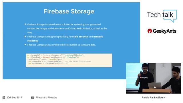 GeekyAnts' Tech Talk on Introduction to Firebase🔥 смотреть онлайн