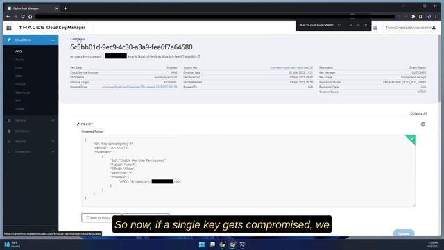 Thales CCKM: AWS KMS BYOK - Zero Trust approach to Key Management смотреть онлайн