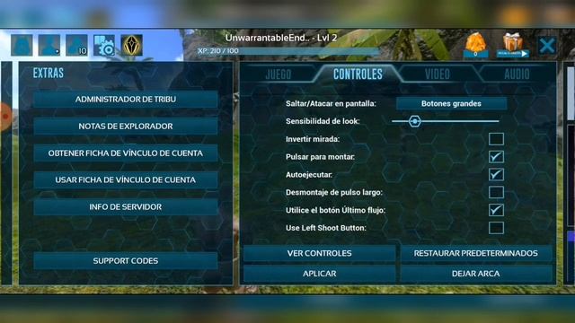 Como configurar controles y jugar mas cómodo | ARK MOBILE | WALL3RIC смотреть онлайн