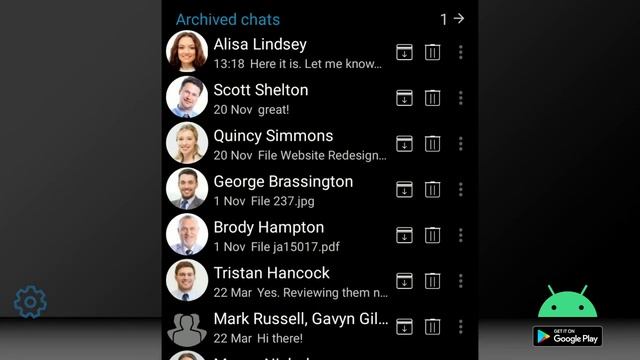 Application 3CX pour Android смотреть онлайн