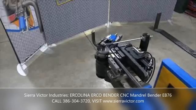 ERCOLINA Erco Bender EB76 3-Axis CNC Mandrel Bender смотреть онлайн