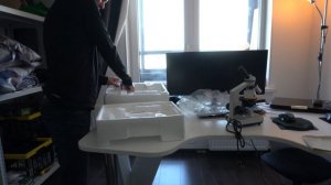 Распаковка микроскопа Xsp 104M