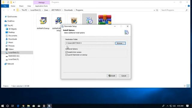 HOW TO DOWNLOAD | INSTALL | RUN RAINMETER IN WINDOWS 7,8,8.1 & 10 смотреть онлайн