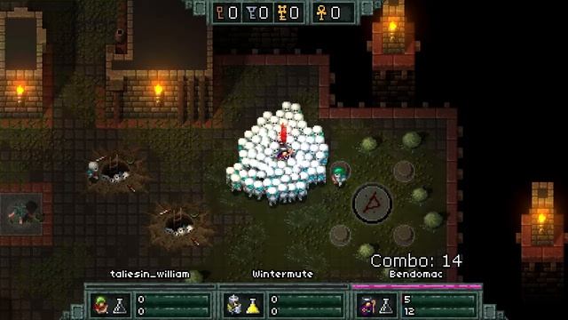 Hammerwatch Online Co-op (Windows hosts Linux) Game 3 Continued смотреть онлайн