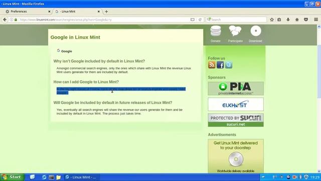 change search engine on linuxmint смотреть онлайн
