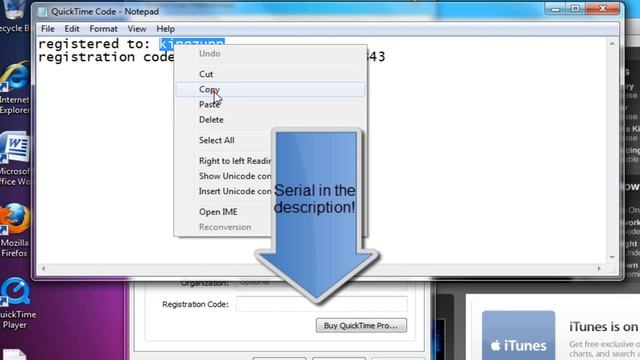 How to get QuickTime 7.6.6 Pro For Free With Serial (Works for both Mac & Windows) смотреть онлайн