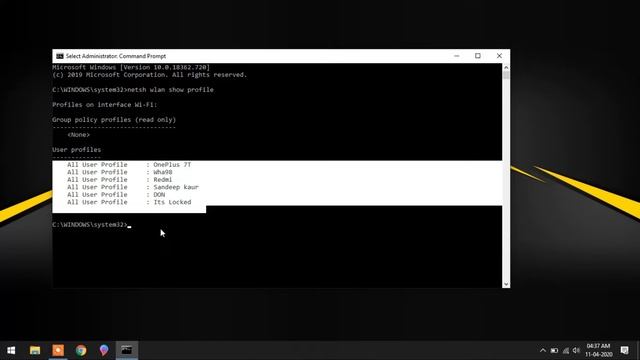 CMD : How to Find Your Wi-Fi Password [2 Method] | Windows 10/8.1/8/7 смотреть онлайн
